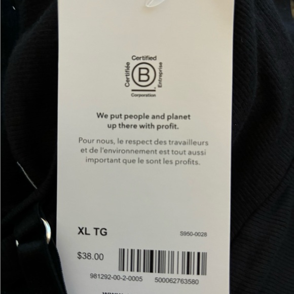 🆕Athleta Well-rested Rib Sleep Bra Size XL - Picture 12 of 12